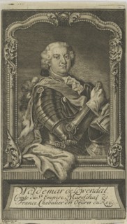 Woldemar Freiherr von Löwendal (1660-1740) , before 1748.