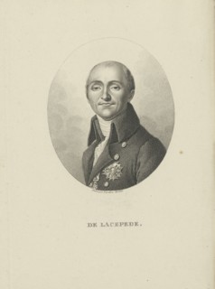 Bernard-Germain-Etienne de la Ville-sur-Illon, comte de Lacépède (1756-1815), c. 1810.