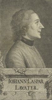 Portrait of the poet and physiognomist Johann Kaspar Lavater (1741-1801), 1773.