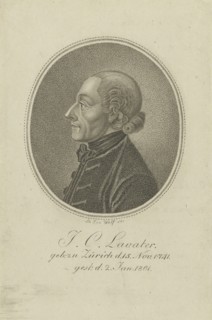 Portrait of the poet and physiognomist Johann Kaspar Lavater (1741-1801), c. 1810.