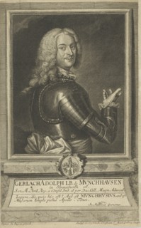 Portrait of Gerlach Adolph von Münchhausen (1688-1770) , 1738.