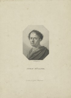 Amandus Gottfried Adolf Müllner (1774-1829) , ca 1820.