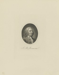 Portrait of the composer Jean-Philippe Rameau (1683-1764), 1802.