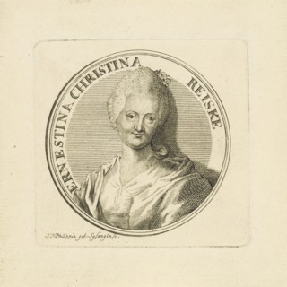Portrait of Ernestine Christine Reiske, née Müller (1735-1798), c. 1780.
