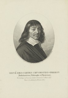 Portrait of the philosopher René Descartes (1596-1650), ca 1820.