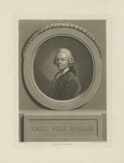 Portrait of Karl Wilhelm Ramler (1725-1798) , 1774.