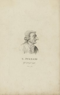 Portrait of the violinist and composer Gaetano Pugnani 1731-1798) , 1815.