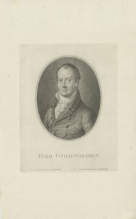 Portrait of Ferdinand Ochsenheimer (1767-1822) , 1807.