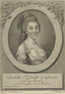 Portrait of Elisa von der Recke (1754-1833), 1783.