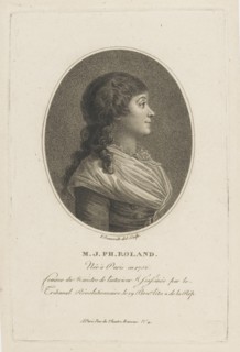 Portrait of Madame Roland (1754-1793), c. 1800.