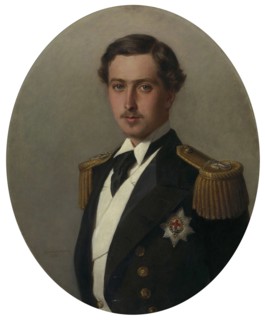 Portrait of Prince Alfred (1844-1900), later Duke of Edinburgh , 1865.