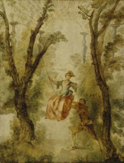 The Swing, ca 1712.