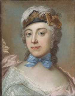 Portrait of Baroness Ulrika Charlotta Sprengtporten (1724-1780) .