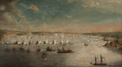 The Battle of Fredrikshamn on May 1790, 1791.