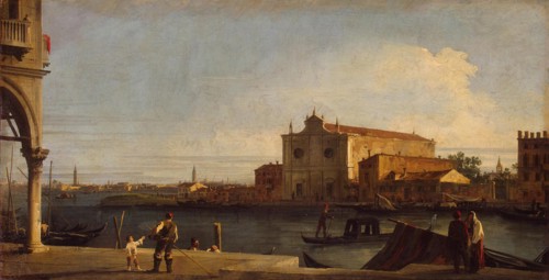 View of Church of San Giovanni dei Battuti on the Isle of Murano, Between 1725 and 1728.