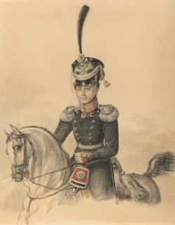 Portrait of Nikolay Alexandrovich Islenyev (1785-1851), End of 1810s.