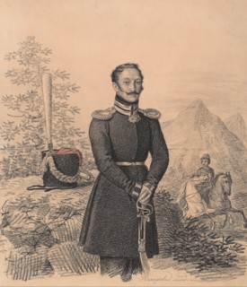 Portrait of Fyodor Alexandrovich Bekovich-Cherkassky (1791-1833), 1822.