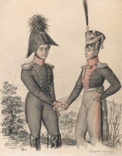 Portrait of Pyotr Petrovich Esipov (1797-1876) and Pavel Yakovlevich de Witte (1796-1864), Early 182