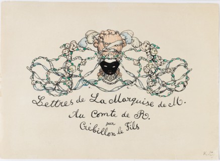 Vignette from Le Livre de la Marquise, 1907.