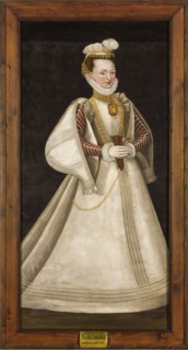 Portrait of Perchta of Rosenberg (1425-1476).