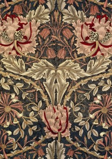 Decorative fabric, 1876-1890.