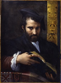 Portrait of a man with a book, ca 1524.