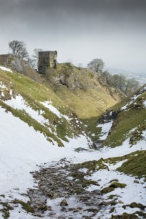 Peveril Castle, Castleton, Derbyshire, 2018