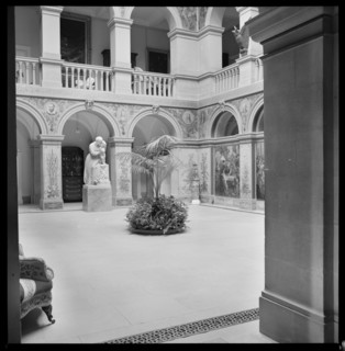 Interior, Wallington Hall, near Cambo, Northumberland, c1955-c1980