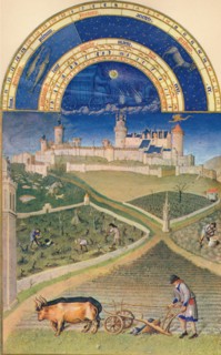 March - the Château de Lusignan, 15th century, (1939). s