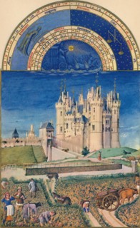 September - the Château de Saumur