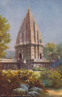 Temple at Ramnagar, Benares', .