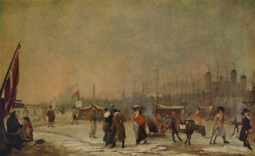Frost on the Thames', 1788-1789, (1930).