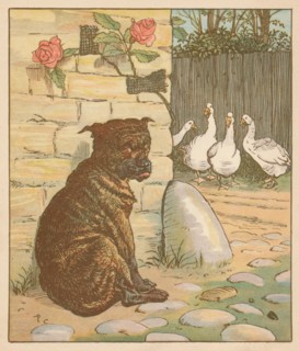 The dog that worried the cat...', c1878.