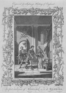 The first interview of Edgar and Elfrida', 1773.