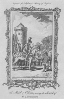 The Maid of Orleans receiving the Sword of St. Catherine', 1773.