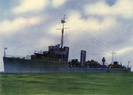 H.M.S. "Broke" '.