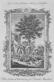 Odun, Earl of Devon taking the Danish Standard', 1773.