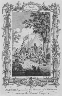 Alfred, disguised in the Character of a Harper, viewing the Danish Camp', 1773.