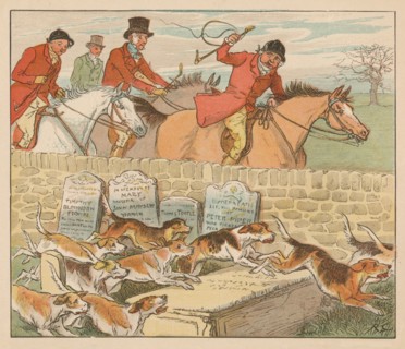As the hounds come into view', c1883.