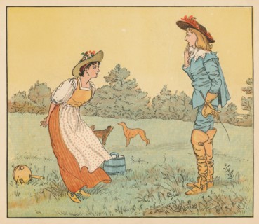 Then I can't marry you, my pretty maid!', c1882.