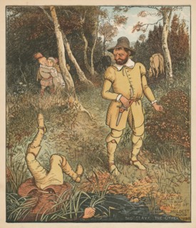 And He That Was of Mildest Mood Did Slaye The Other There', c1880.