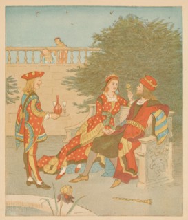 The Knave of Hearts and the Queen of Hearts, 1880.