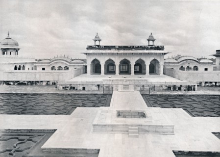 Agra. The Khas Mahal and Zenana', c1910.