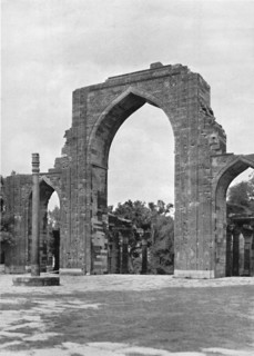 Delhi. Gate of the Kutub Mosque', c1910.