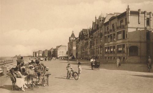 La Digue', (The Promenade), c1900.