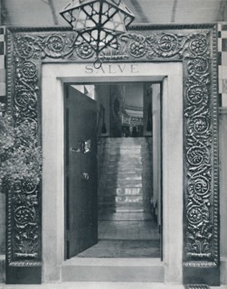 View into Sir L. Alma-Tadema's Studio through the Entrance Door', late 19th century.