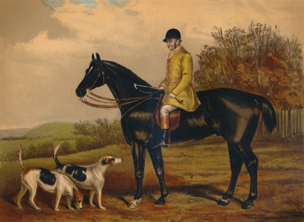 Jem. Morgan - Huntsman of the Berkeley Hunt', c1879.