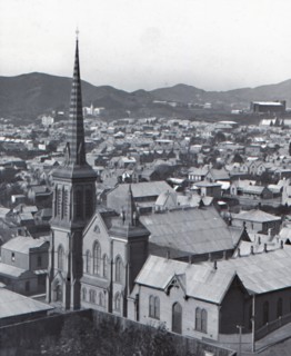 Te Aro, from Terrace, Wellington', late 19th-early 20th century.