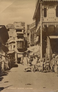 Street Scene, Lahore', .