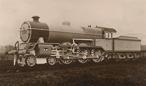 An L.M.S. Superheated Express Passenger Engine', 1927.